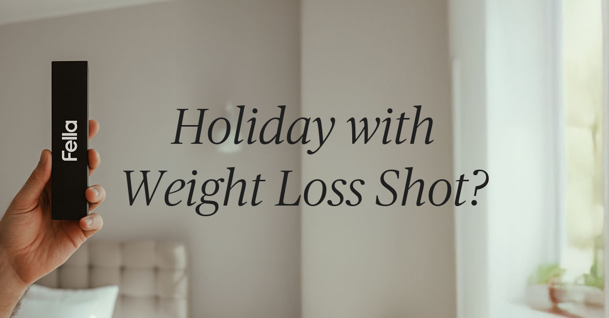 can i take my weight loss injection on holiday