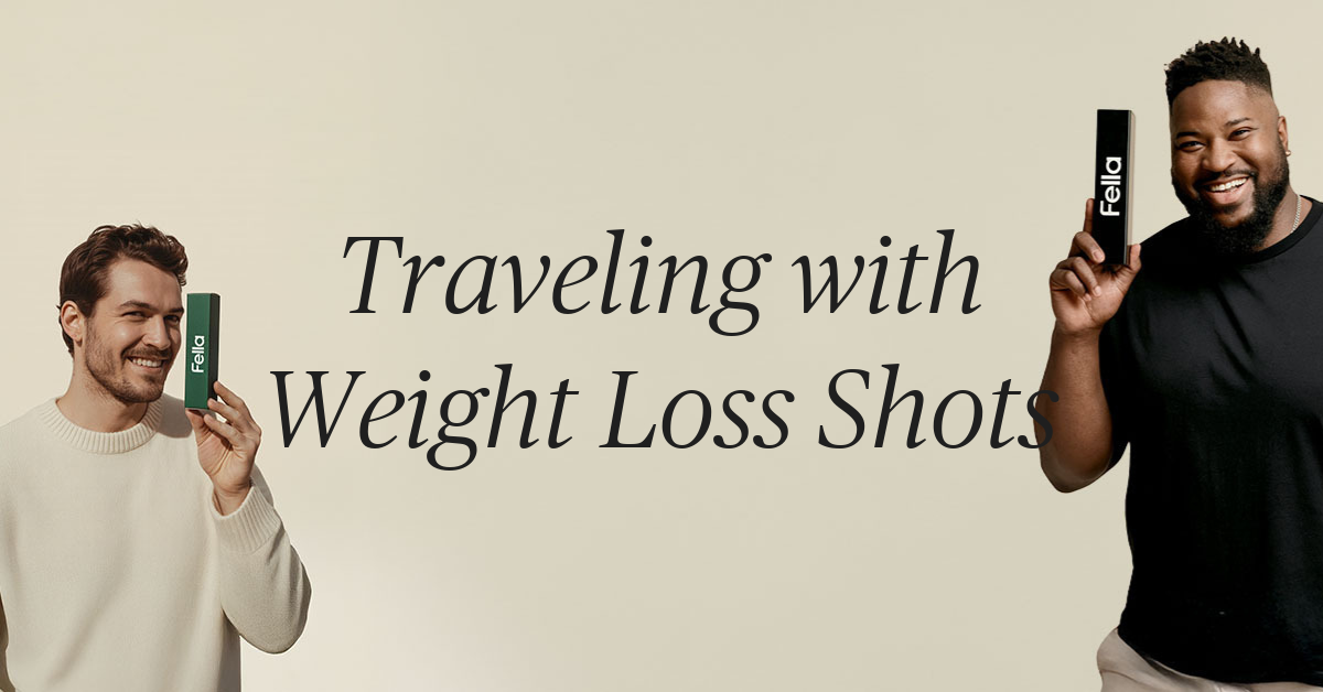 can you travel with weight loss injections