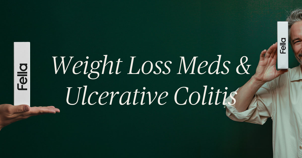 can you take weight loss injections with ulcerative colitis