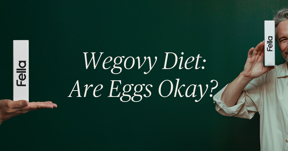 can you eat eggs on wegovy