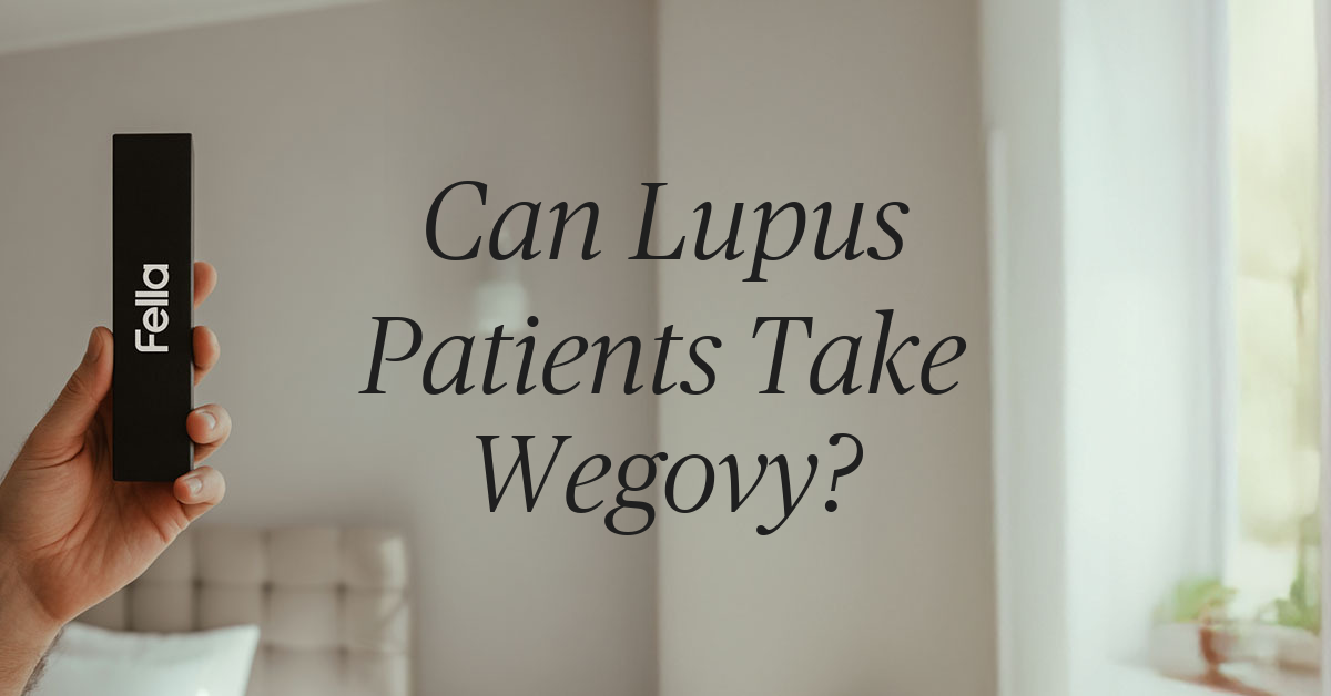 can lupus patients take wegovy