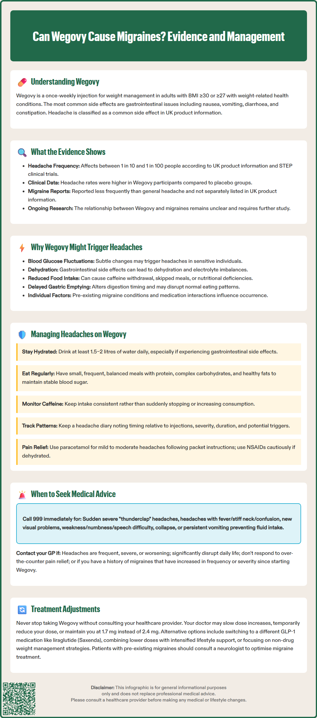 can wegovy cause migraines