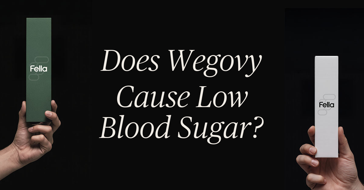 does wegovy cause hypoglycemia