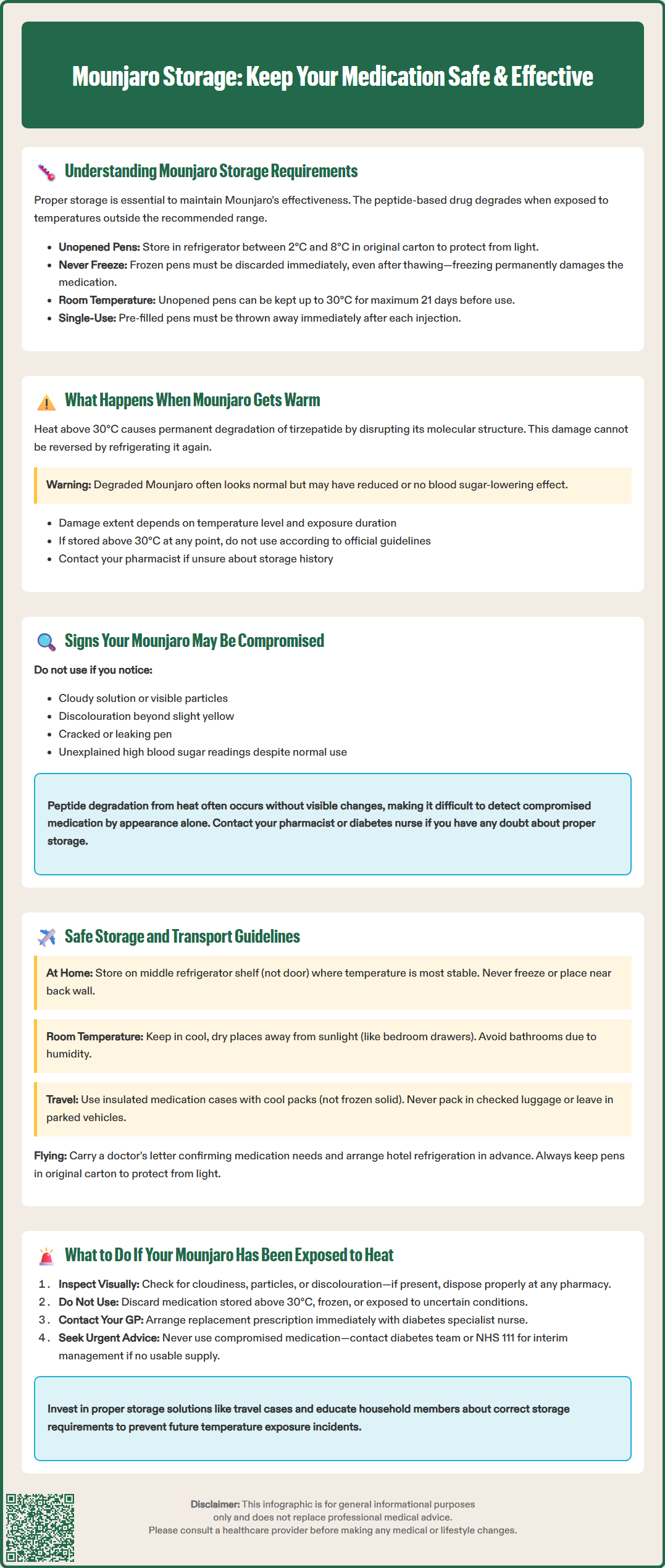 what happens if mounjaro gets warm