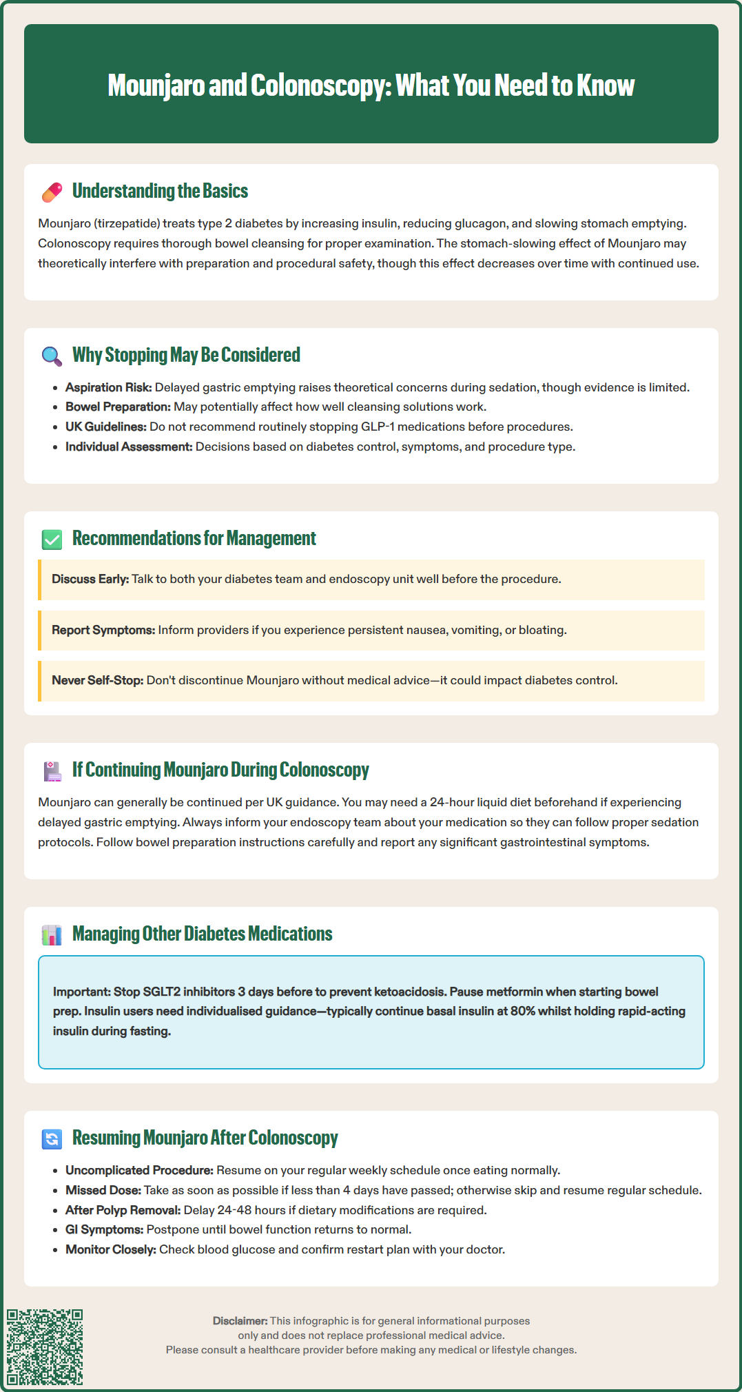 should i stop mounjaro before colonoscopy