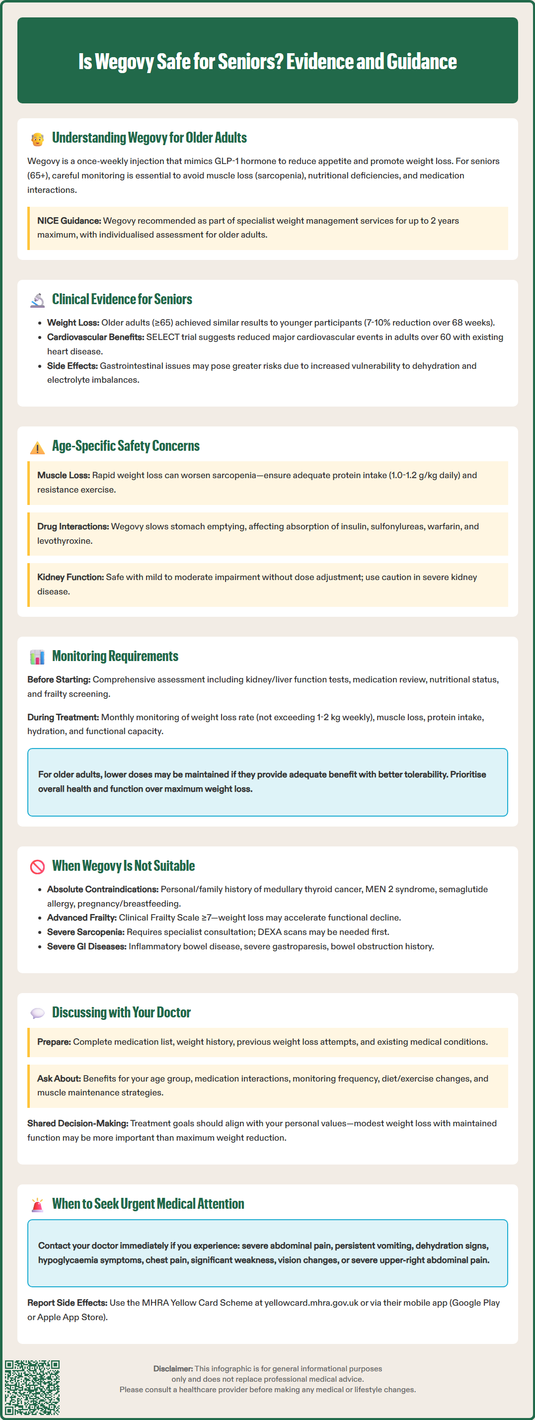 is wegovy safe for seniors