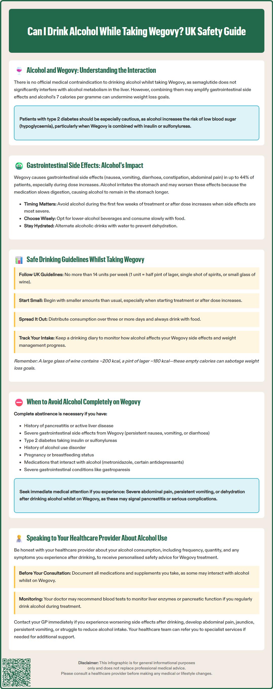 can i drink alcohol while taking wegovy