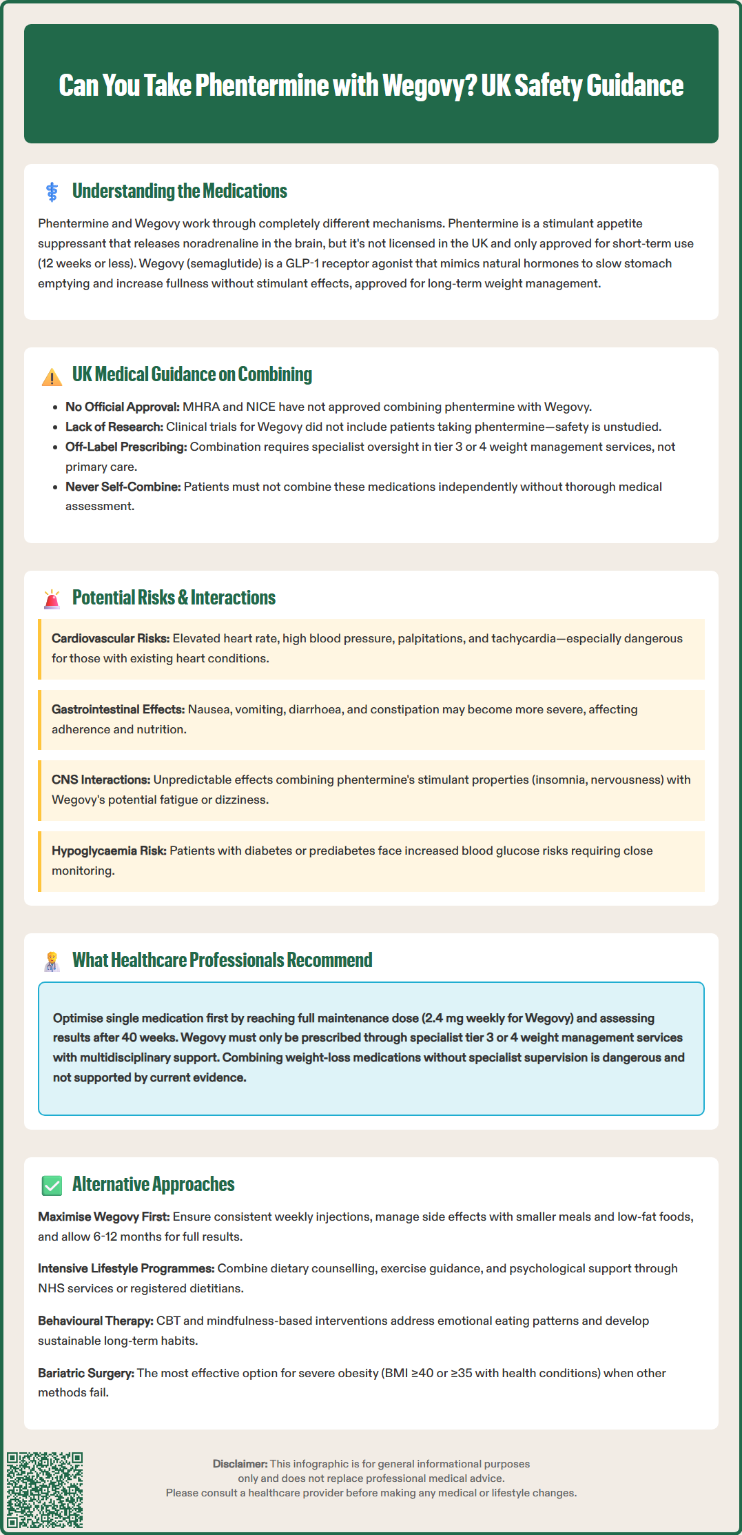 can you take phentermine with wegovy