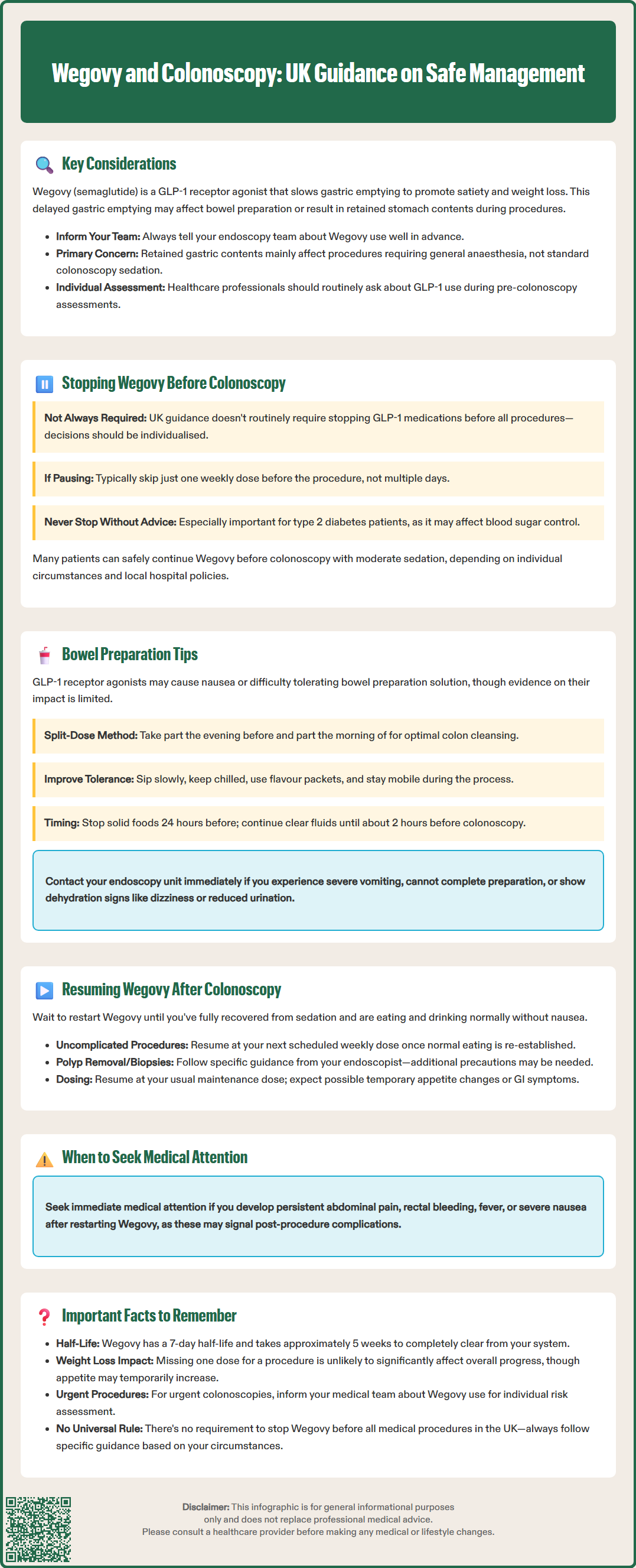 wegovy and colonoscopy