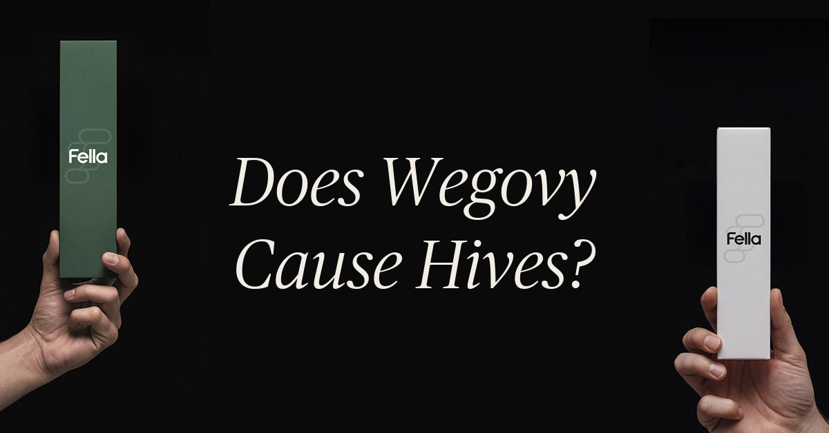 does wegovy cause hives