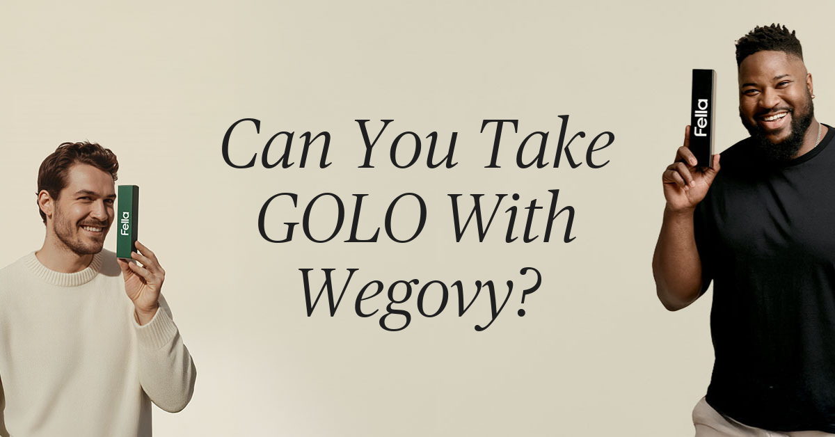 can you take golo with wegovy