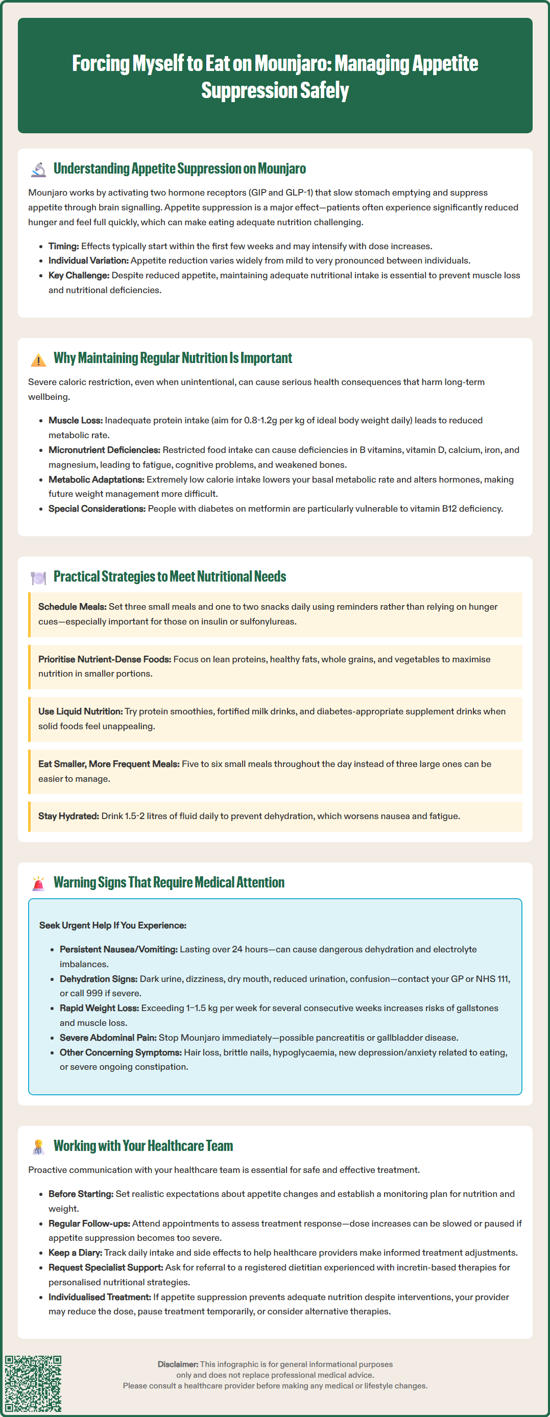 forcing myself to eat on mounjaro