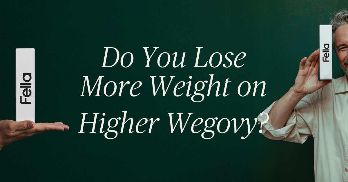 do you lose more weight on higher dose of wegovy