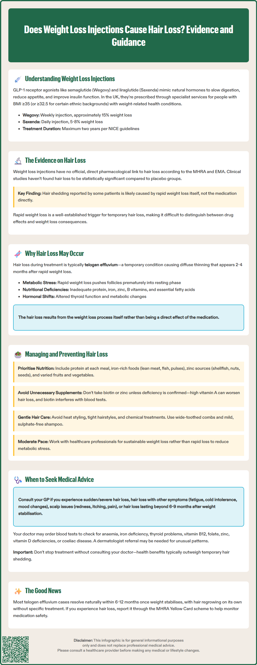 does weight loss injections cause hair loss