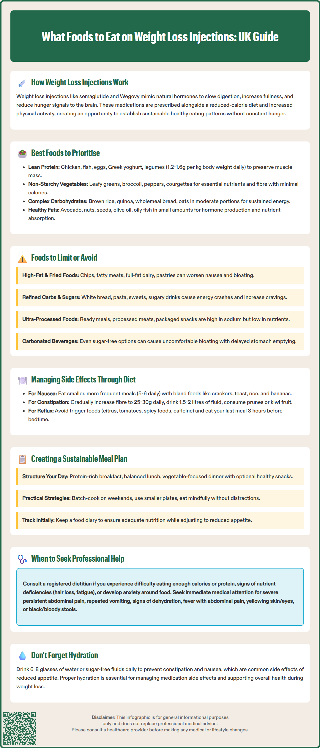 what foods to eat on weight loss injections