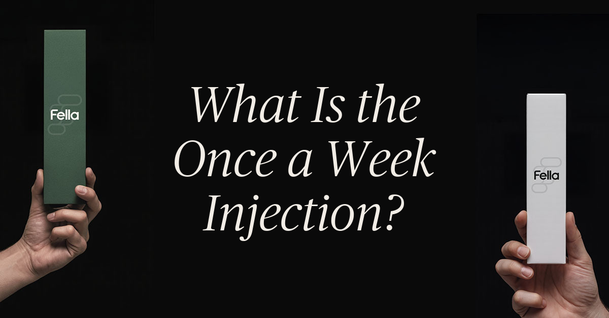 what is the once a week injection for weight loss