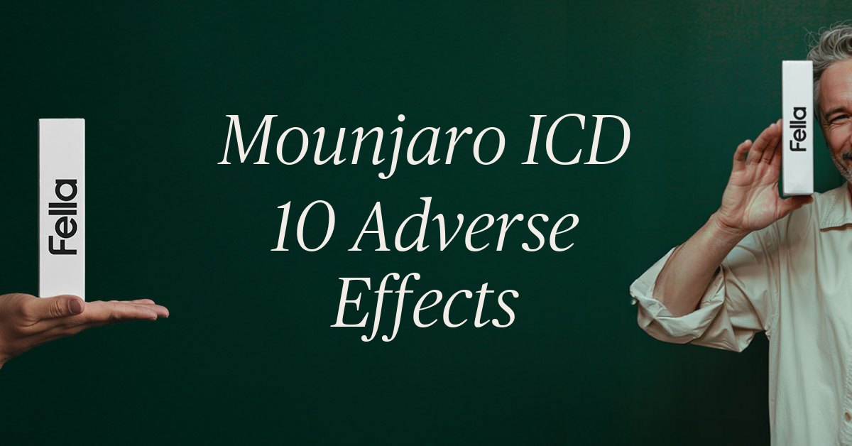 adverse effect of mounjaro icd 10