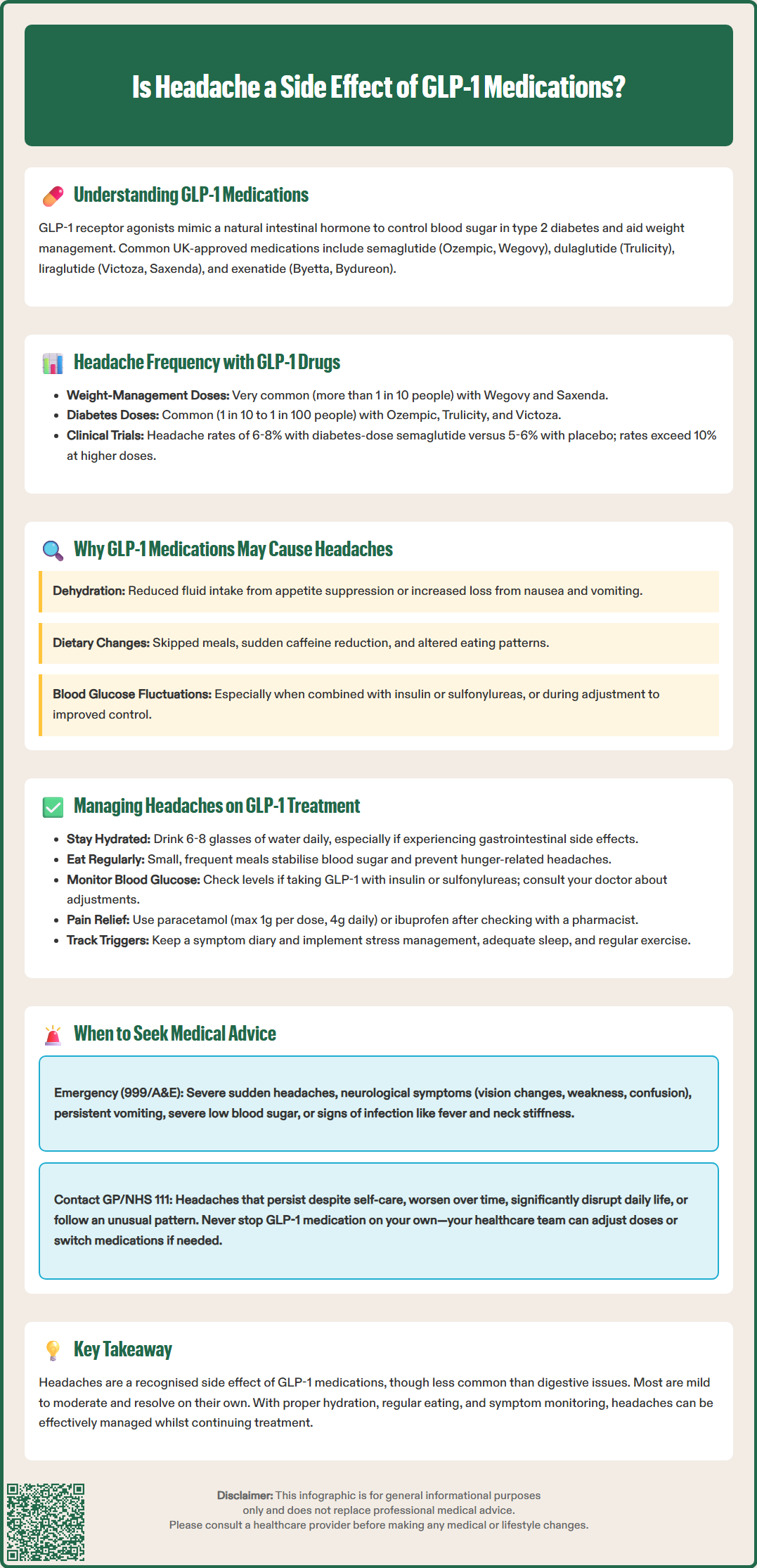 is headache a side effect of glp 1