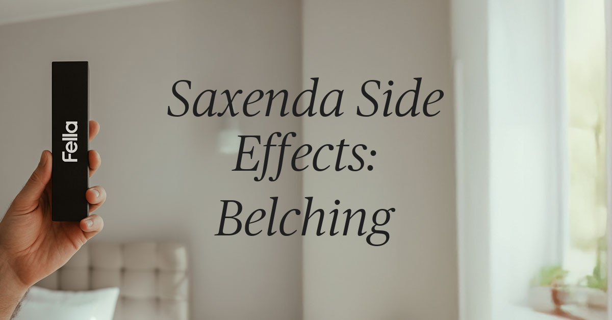 saxenda side effects belching