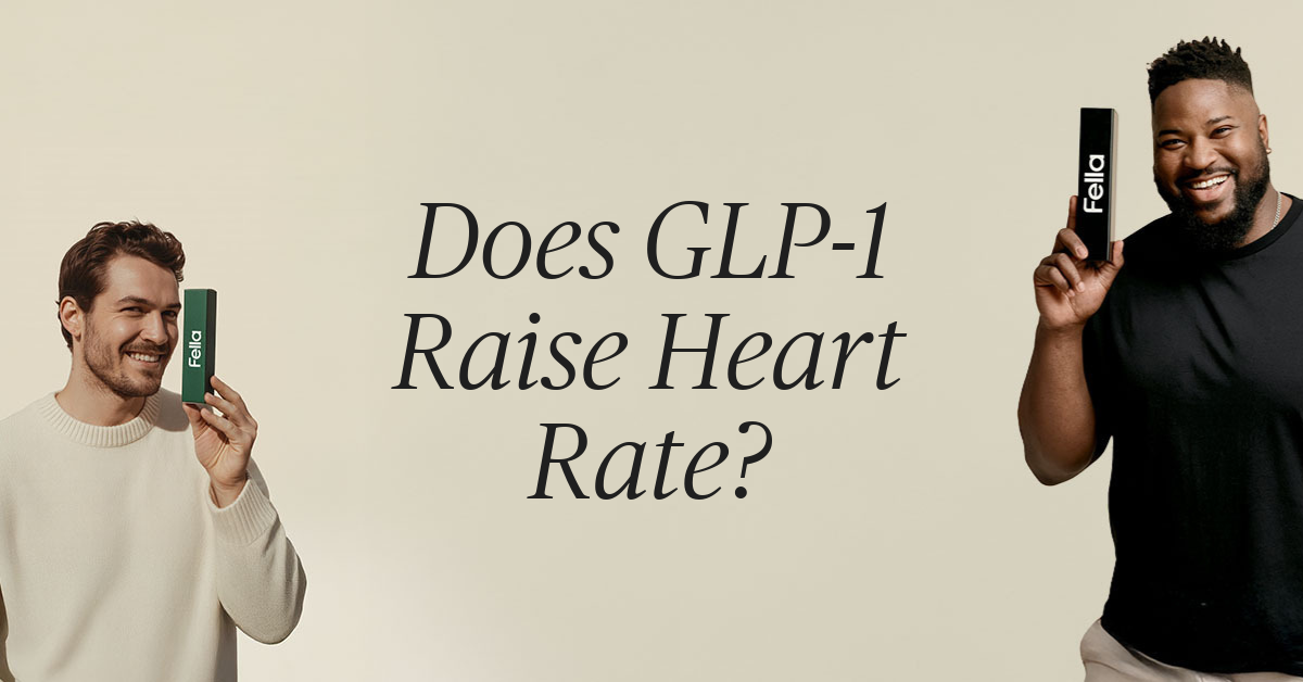 does glp 1 raise heart rate