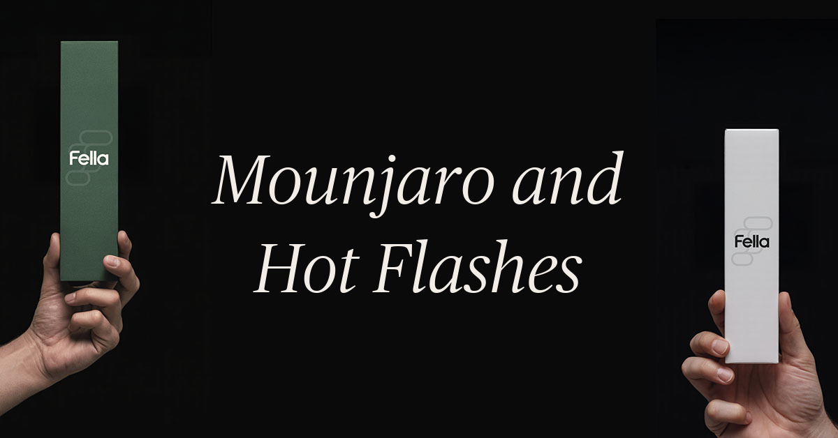 mounjaro and hot flashes