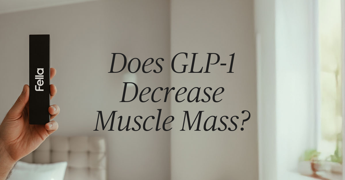 does glp 1 decrease muscle mass