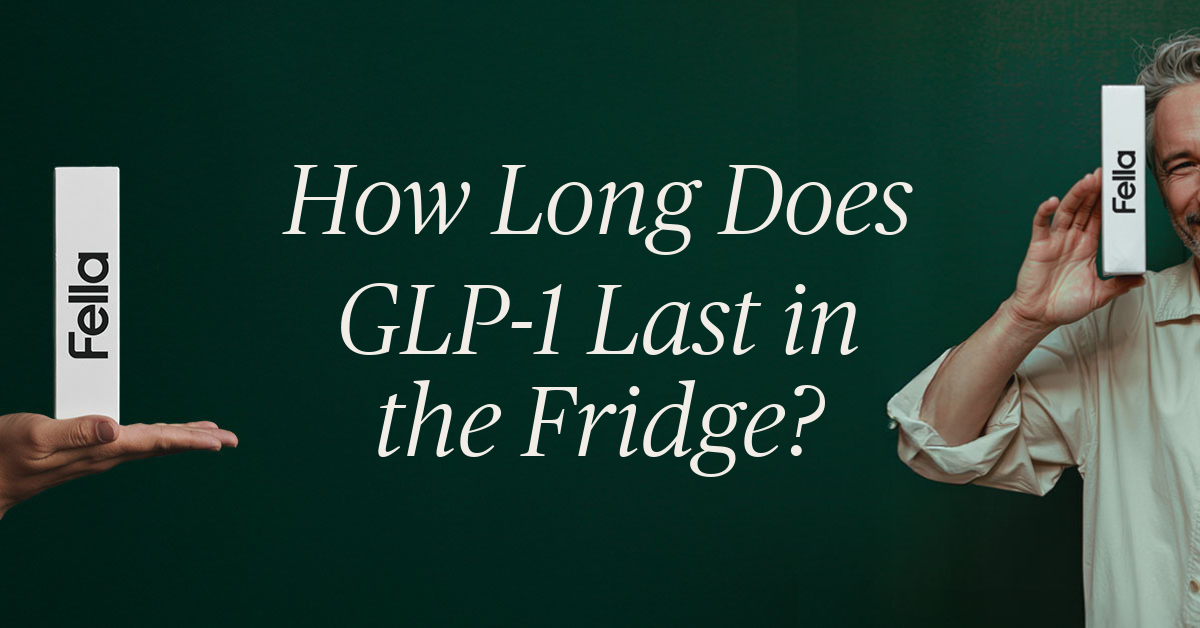 how long does glp 1 last in the refrigerator