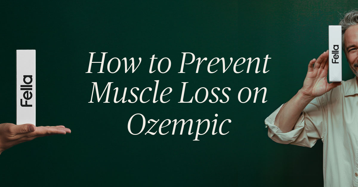 how to prevent muscle loss on ozempic