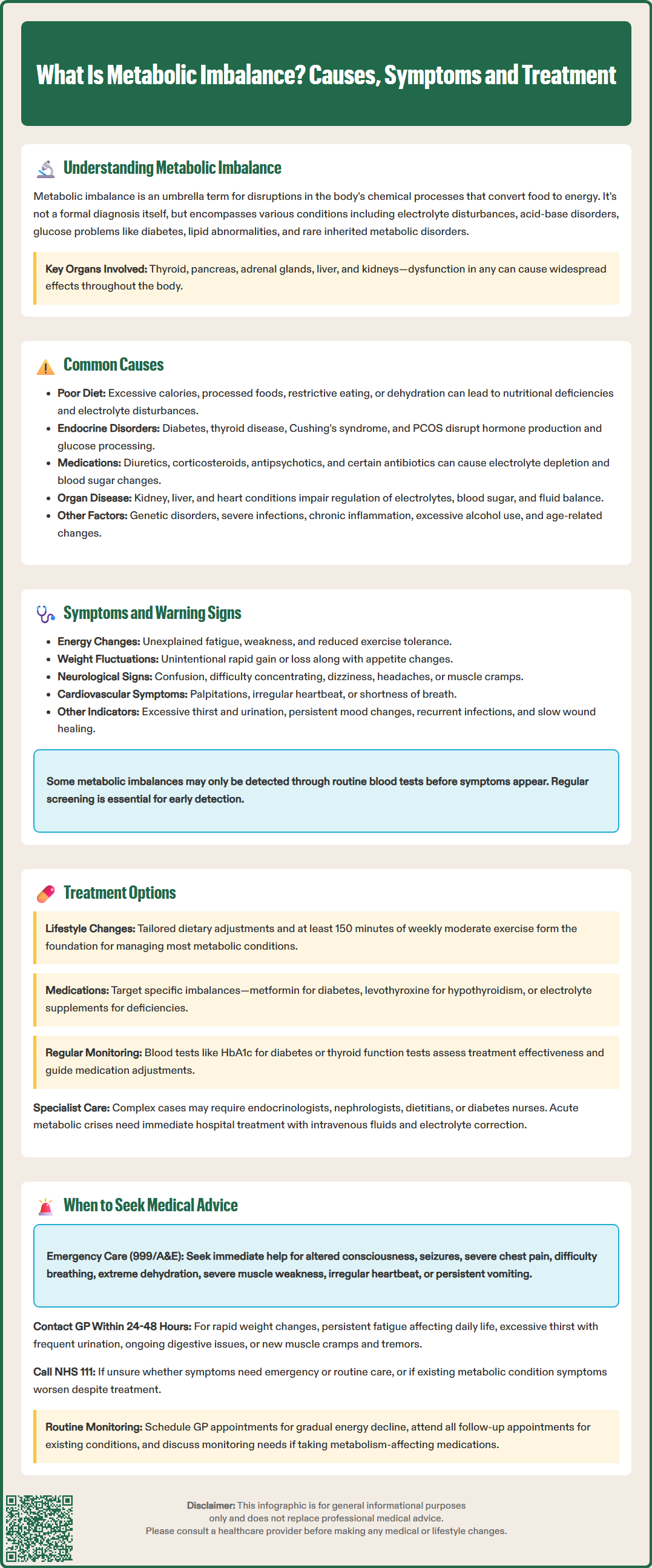 what is metabolic imbalance