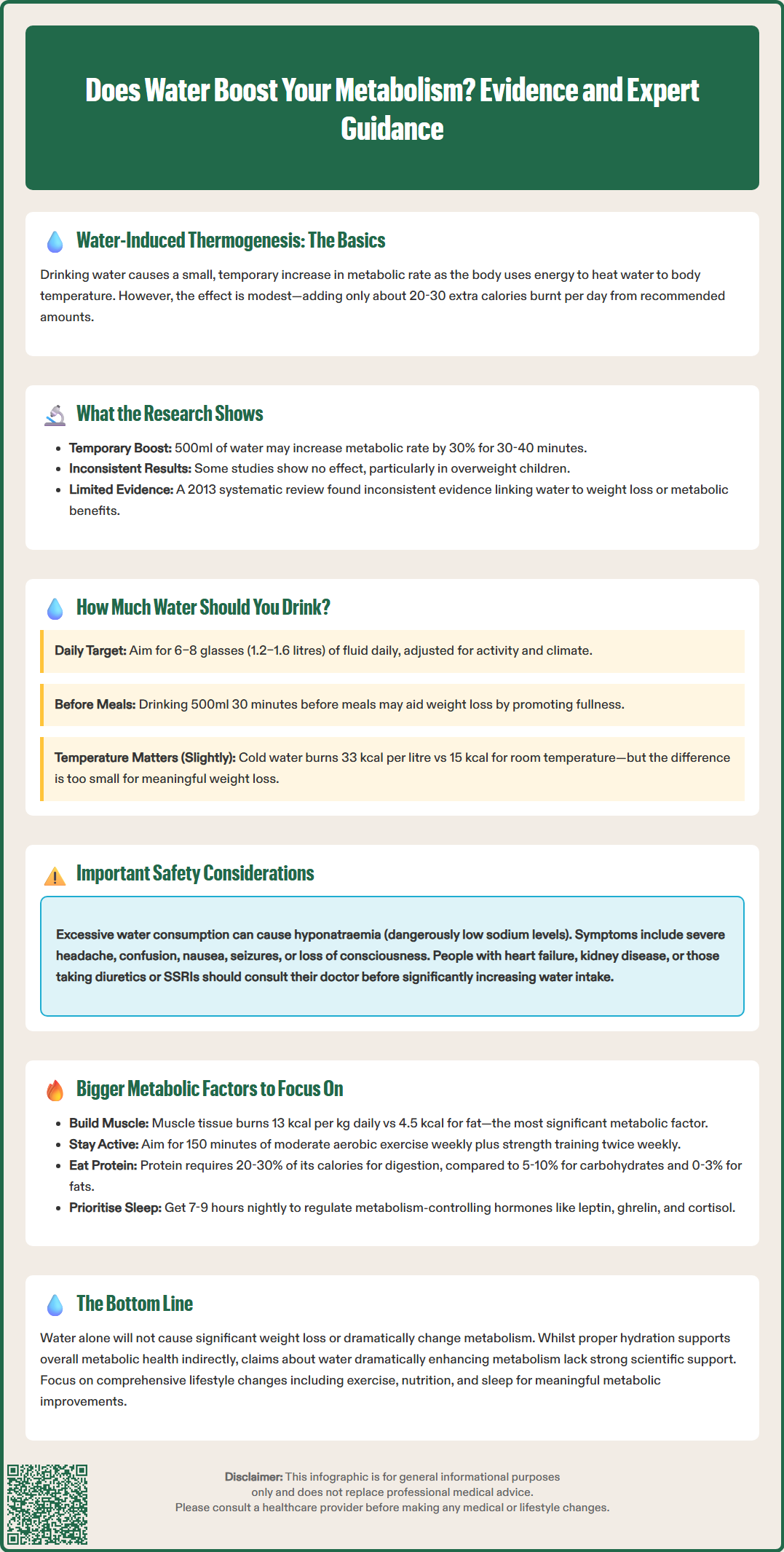 does water boost your metabolism