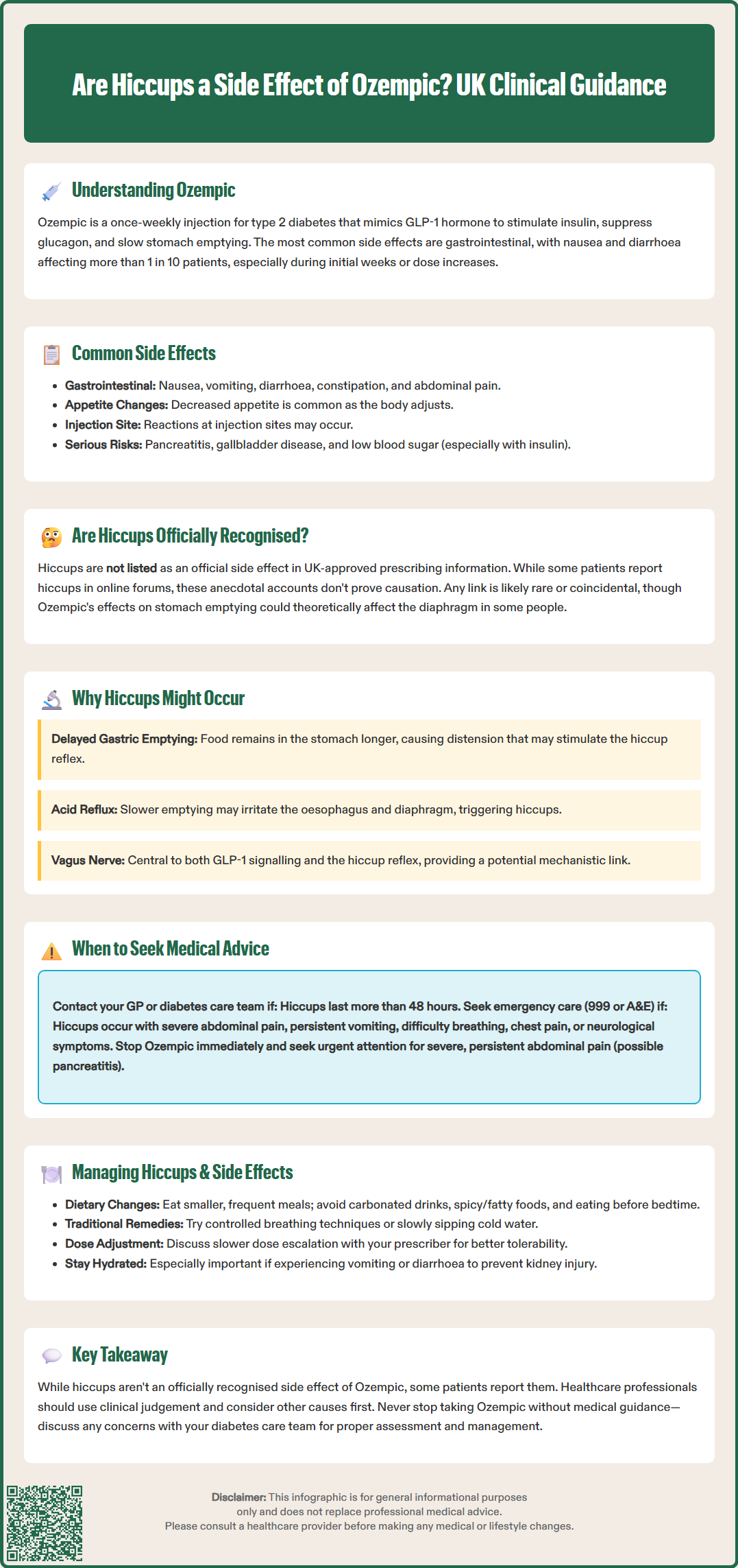 are hiccups a side effect of ozempic