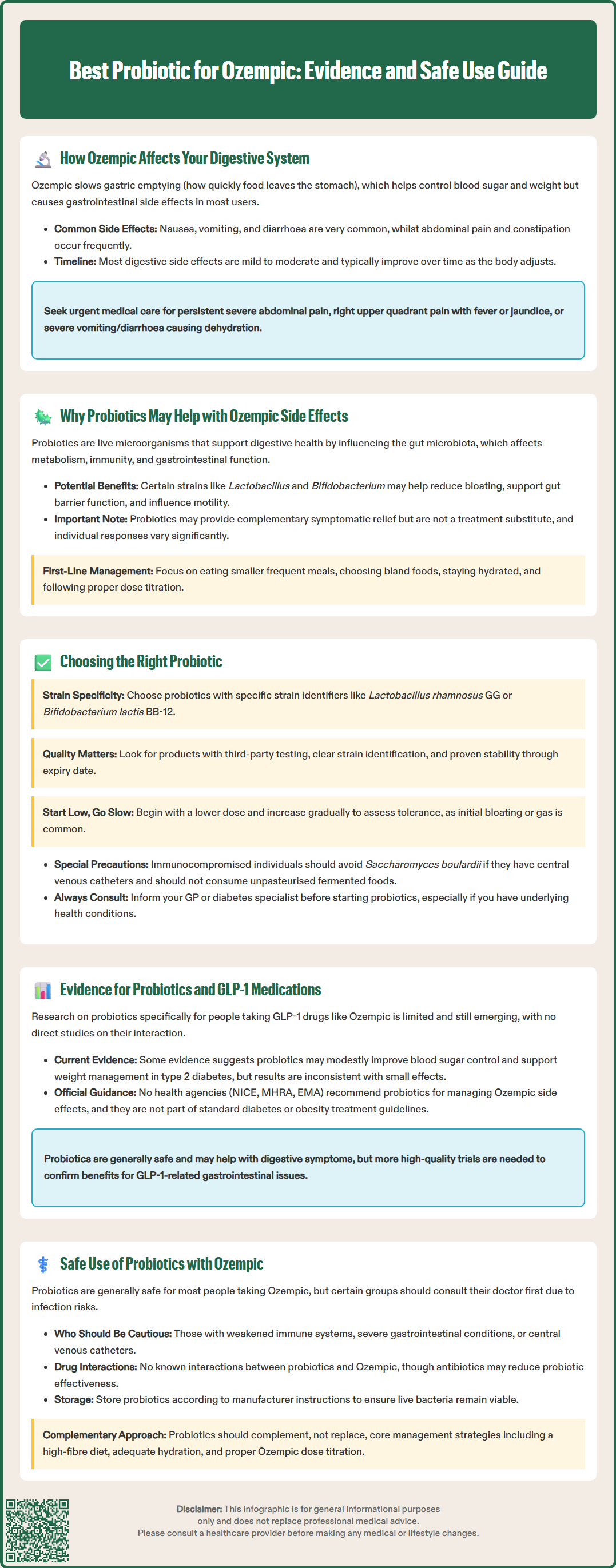 best probiotic for ozempic