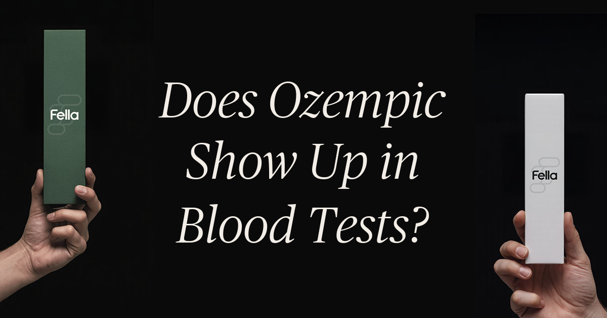 does ozempic show up in blood tests