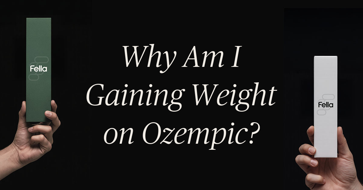 why am i gaining weight on ozempic