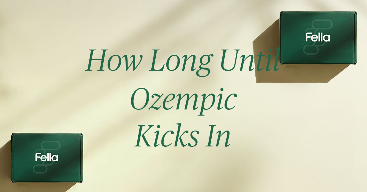 how long until ozempic kicks in