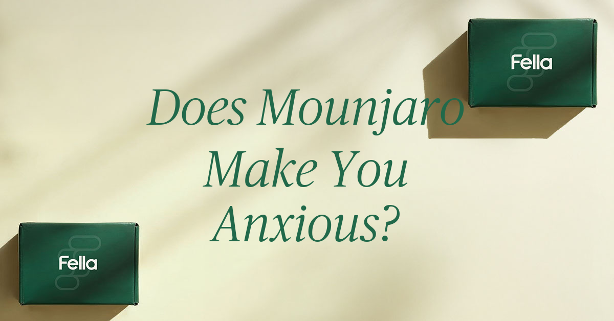 does mounjaro make you anxious
