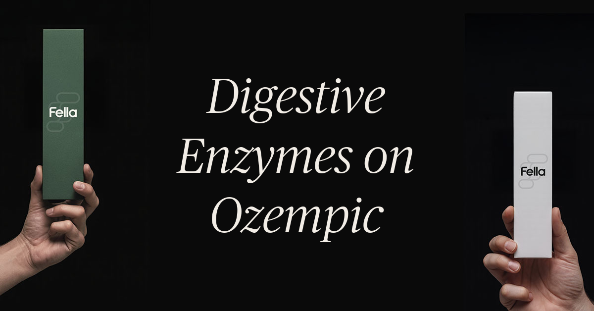 digestive enzymes while on ozempic