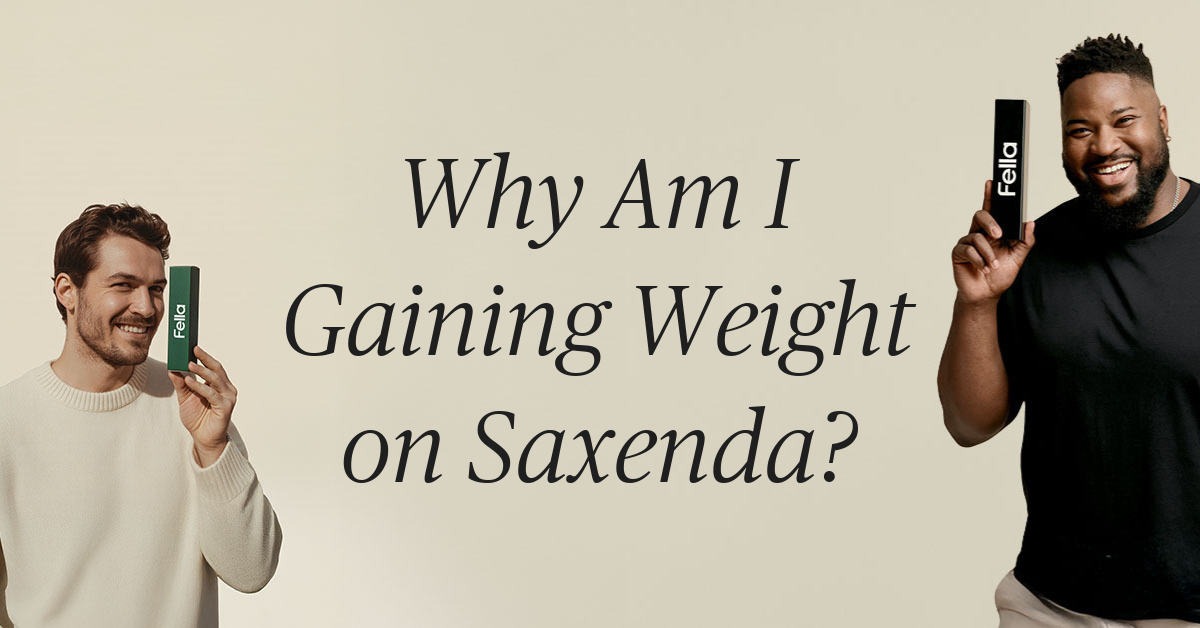 why am i gaining weight on saxenda