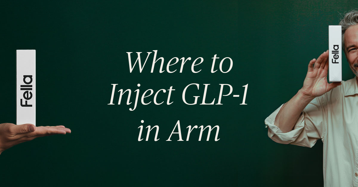where to inject glp 1 in arm