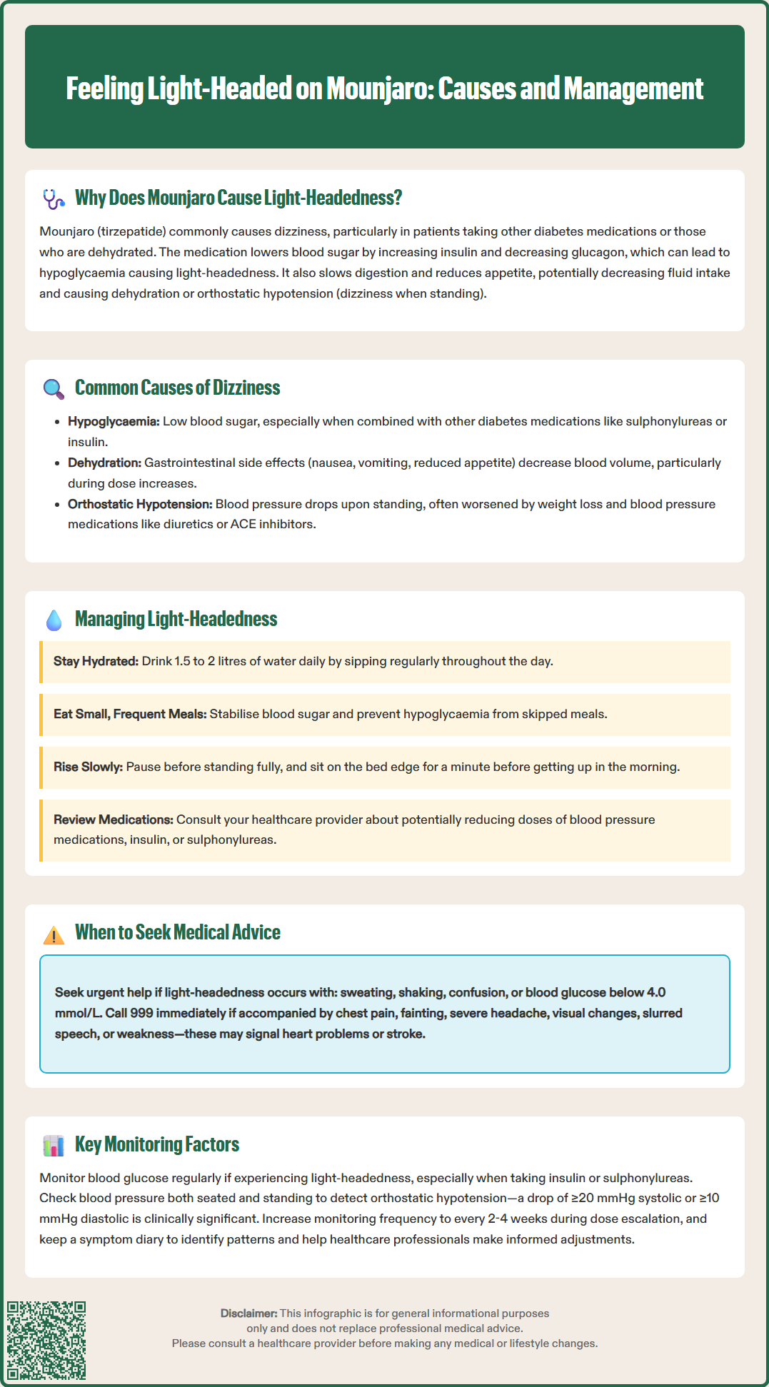 feeling light headed on mounjaro