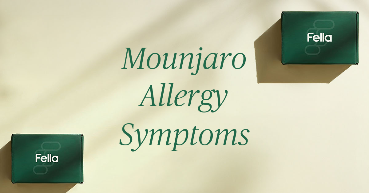 allergy to mounjaro symptoms