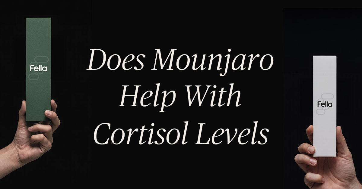 does mounjaro help with cortisol levels