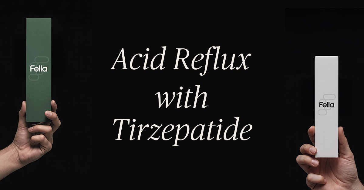 acid reflux with tirzepatide