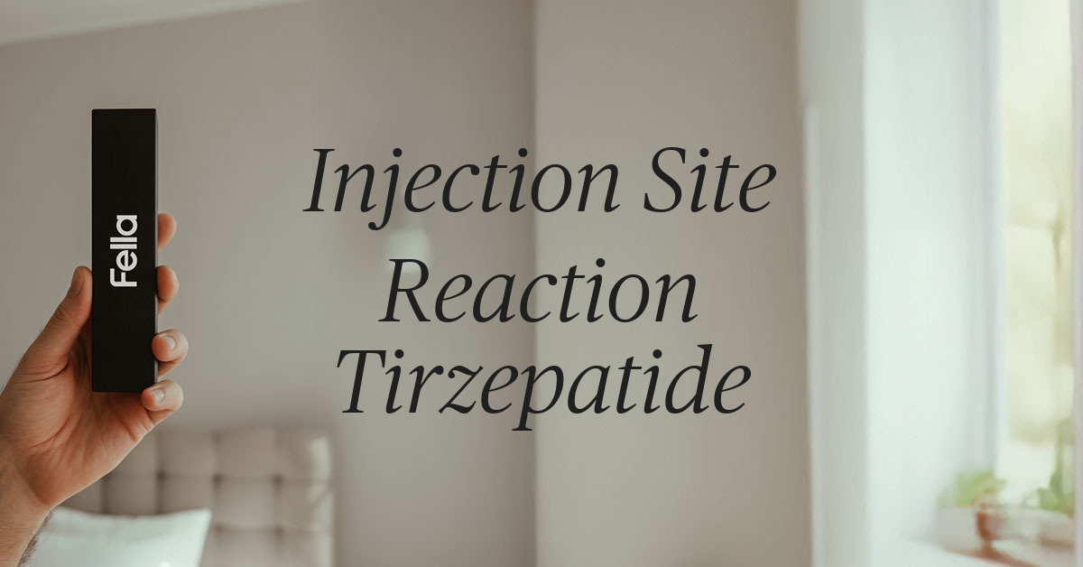 injection site reaction tirzepatide