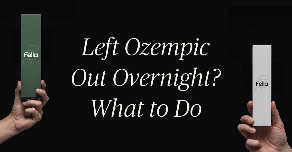 accidentally left ozempic out overnight