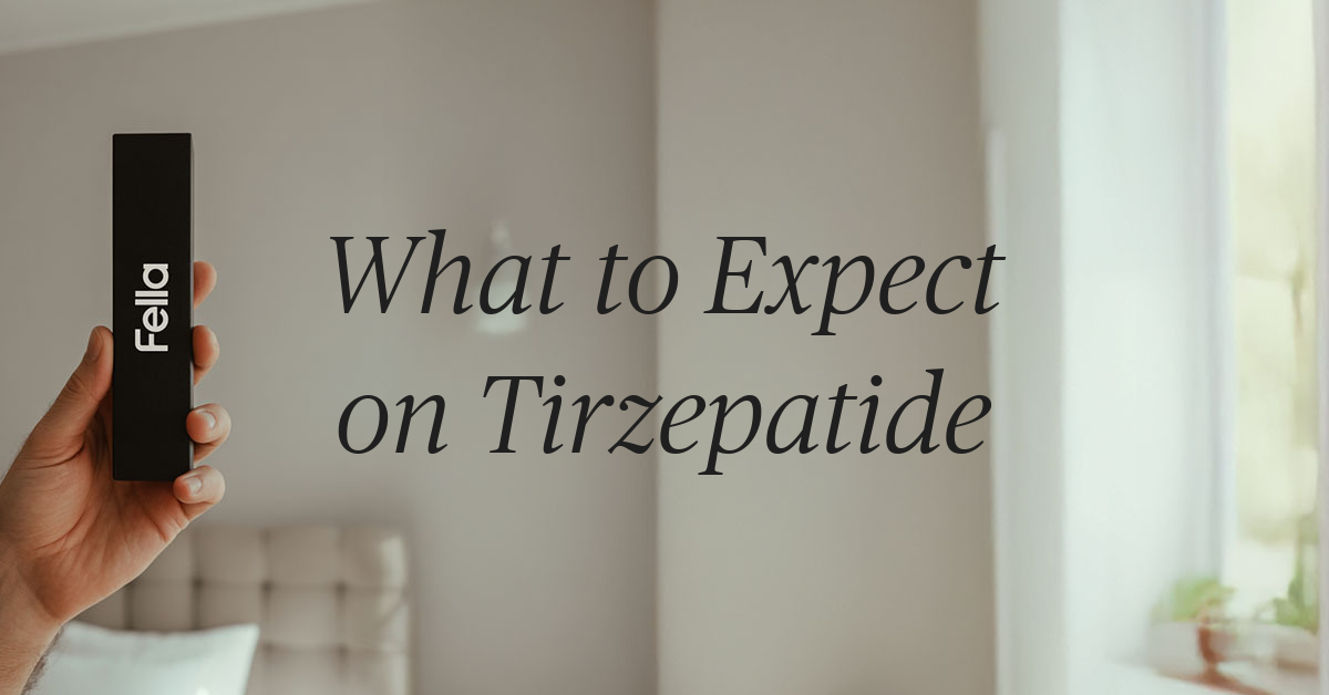 what to expect on tirzepatide
