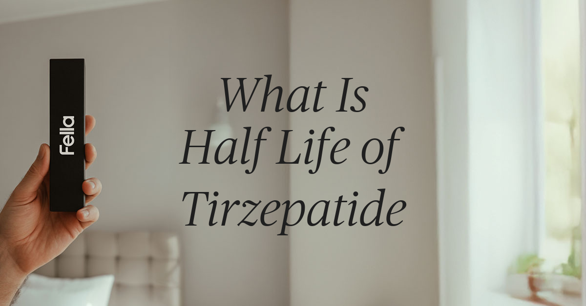 what is half life of tirzepatide