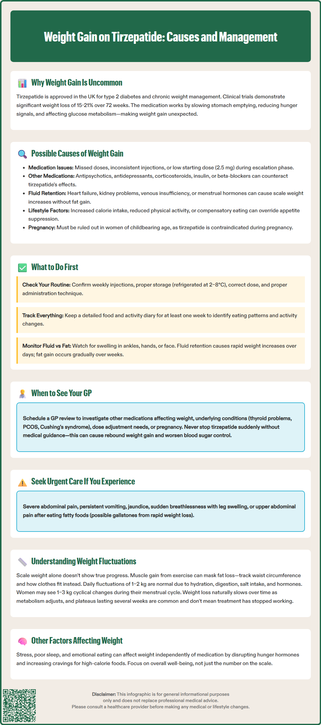 gain weight on tirzepatide