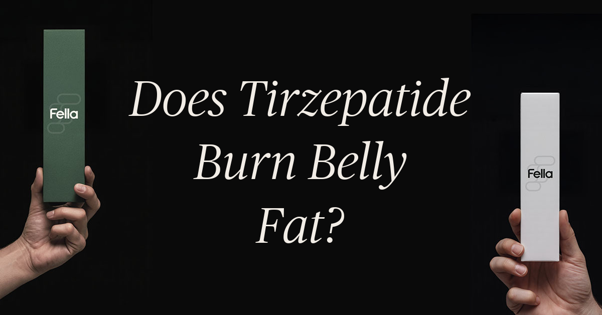 does tirzepatide burn belly fat