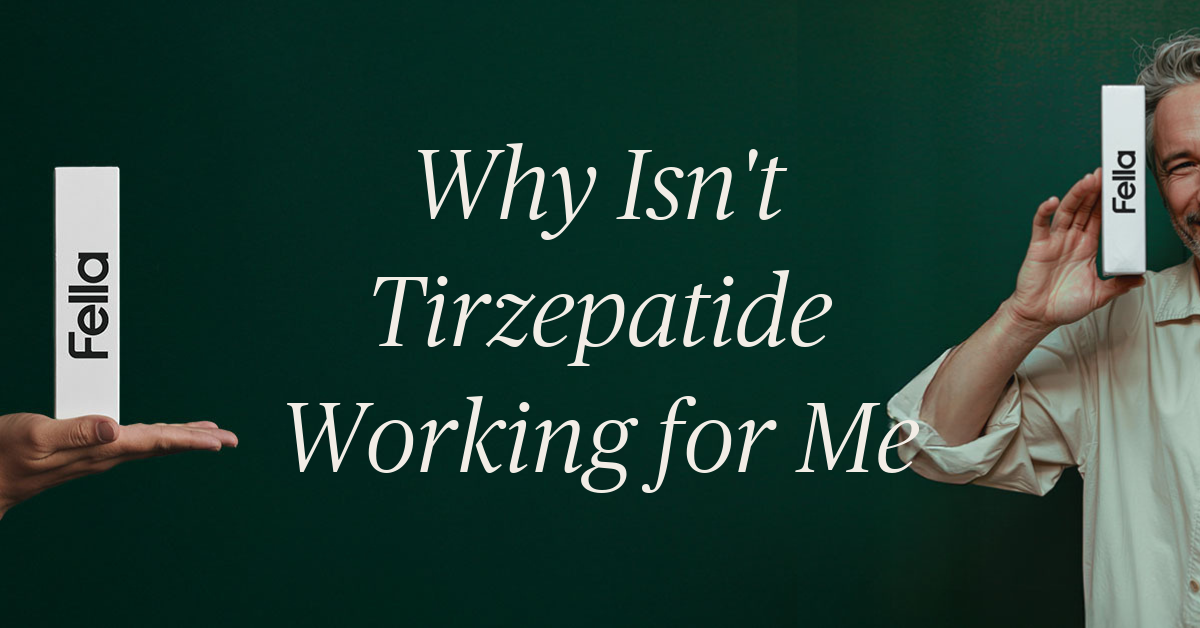 why isnt tirzepatide working for me